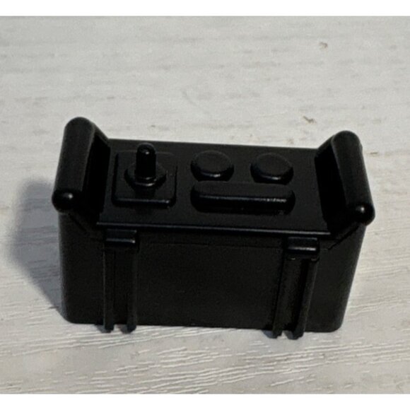 Playmobile Battery Replacement Part Rectangular Black Toy - Picture 3 of 5